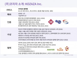 코자자 크라우드펀딩 KTB투자증권 국민숙박공유플랫폼 사업계획 HomeSharing