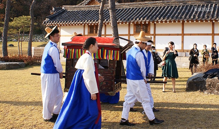 조선왕가 전통혼례 가마